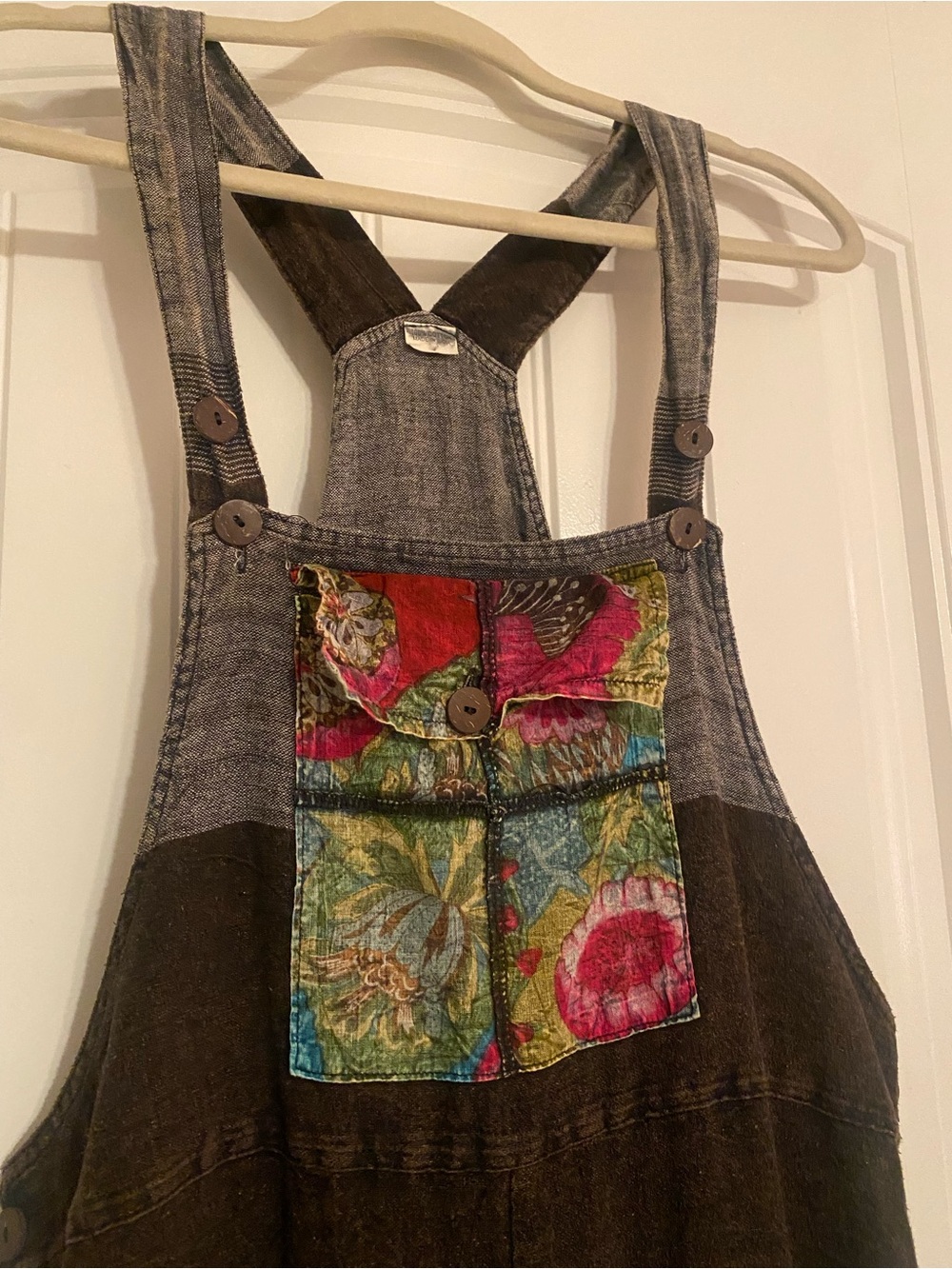 Boho Patchwork overalls - Picture 3 of 10